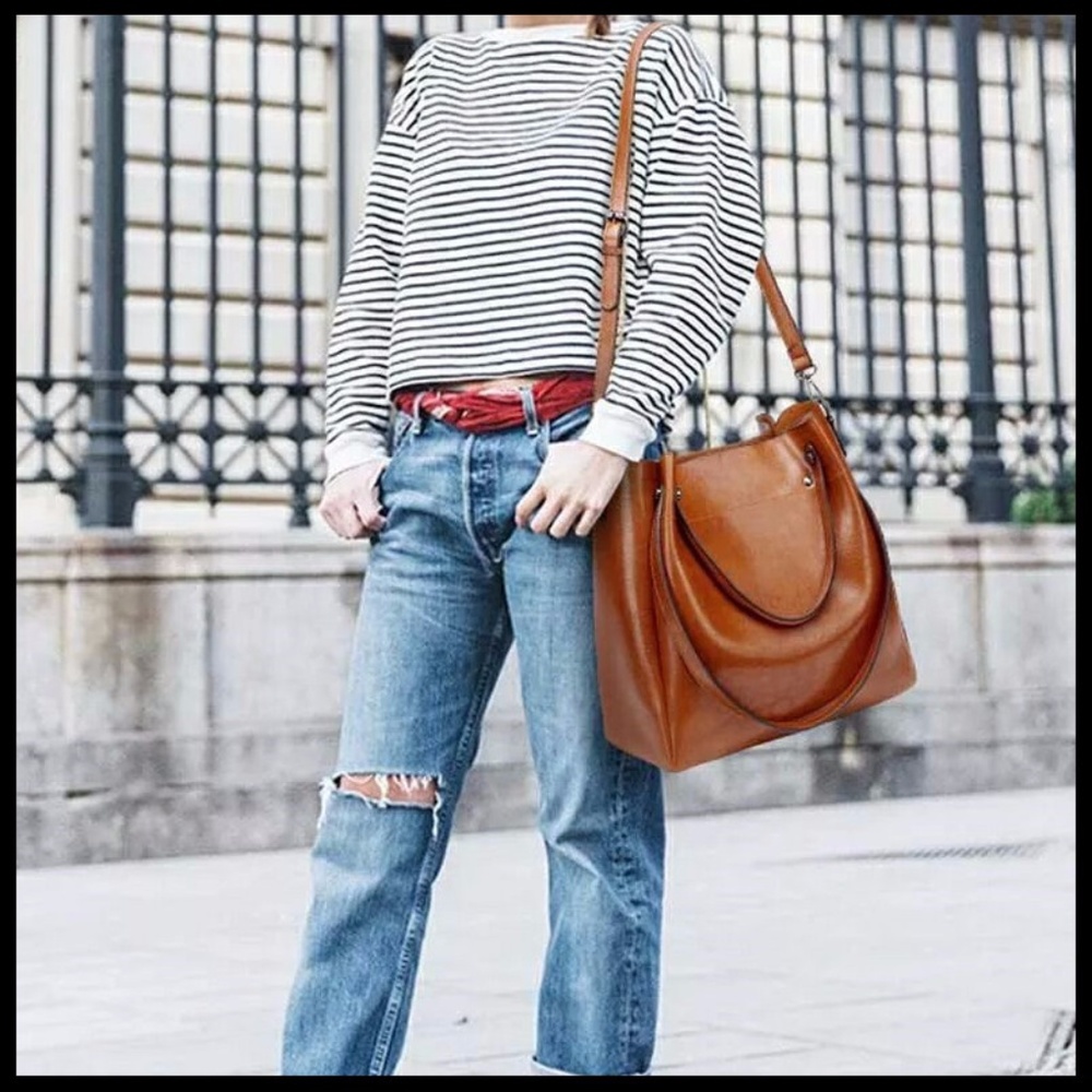 NEW CLARA Tote Crossbody Shoulder Bag - Picture 2 of 8